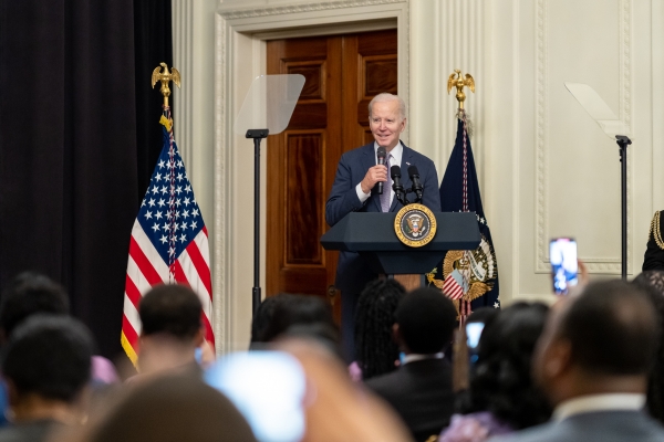 ‘펜타닐 위기 해결’은 재선 도전을 앞둔 바이든 대통령의 최대 과제 중 하나가 됐다. ⓒThe White House/Flickr