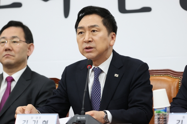 새 지도부 출범 직후 각종 설화에 휩싸여 휘청였던 김기현 대표는 징계 결정을 계기로 본격적인 정상화에 나설 전망이다. ⓒ국민의힘