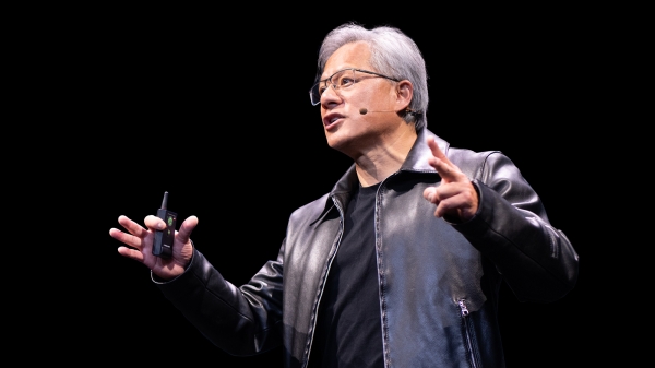 인텔 독점을 무너뜨린 AMD는 이제 AI 반도체 시장 1위 기업인 ‘엔비디아’라는 또 다른 거인과 맞서고 있다. ⓒ엔비디아
